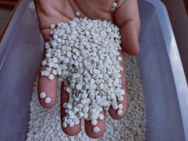 绍兴白色高密度聚乙烯HDPE再生颗粒
