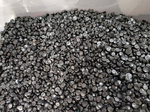 绍兴黑色HDPE钢带管道专用颗粒