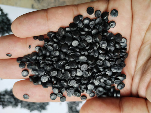 绍兴再生塑料HDPE低压管道颗粒