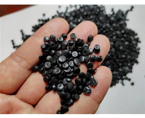 绍兴黑色HDPE再生管道颗粒料